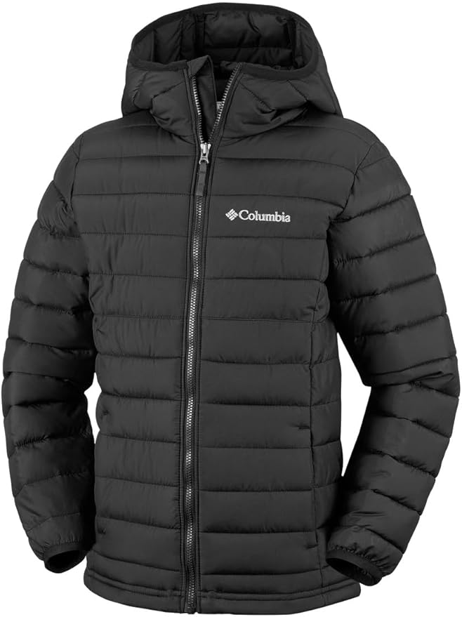 Columbia Teen-Boys Powder Lite Hooded Winter Jacket