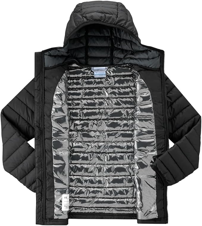 Columbia Teen-Boys Powder Lite Hooded Winter Jacket