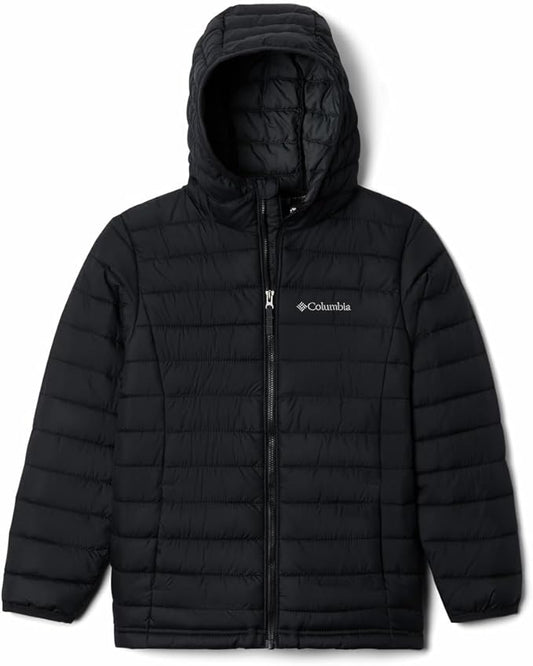 Columbia Teen-Boys Powder Lite Hooded Winter Jacket